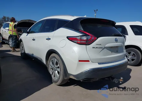 2016 Nissan Murano Sl z USA, uszkodzony, nr VIN 5N1AZ2MH9GN108034